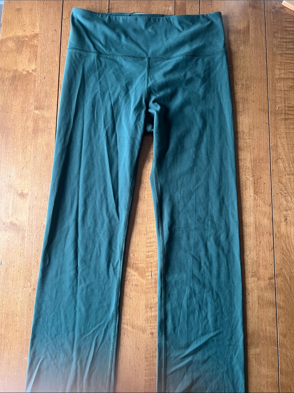 Athleta Green Straight Leggings